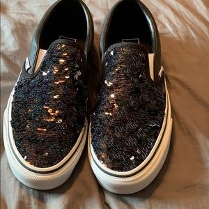 Vans sequence slip ons